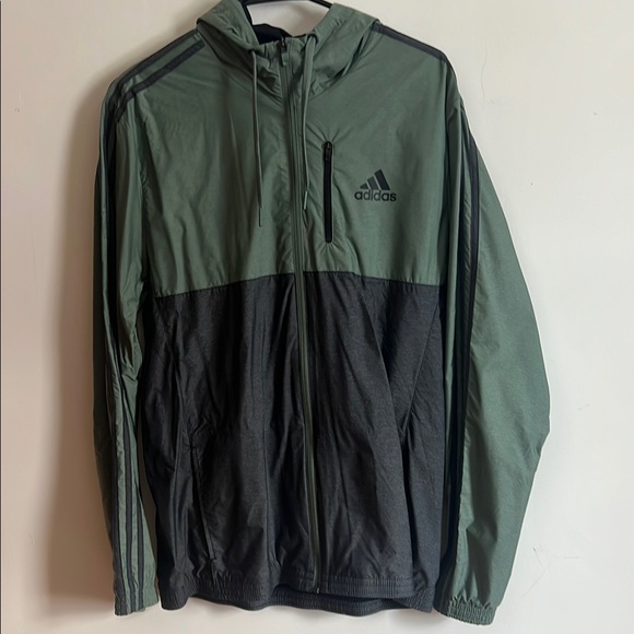 adidas Other - Adidas Men's Green and Black Windbreaker